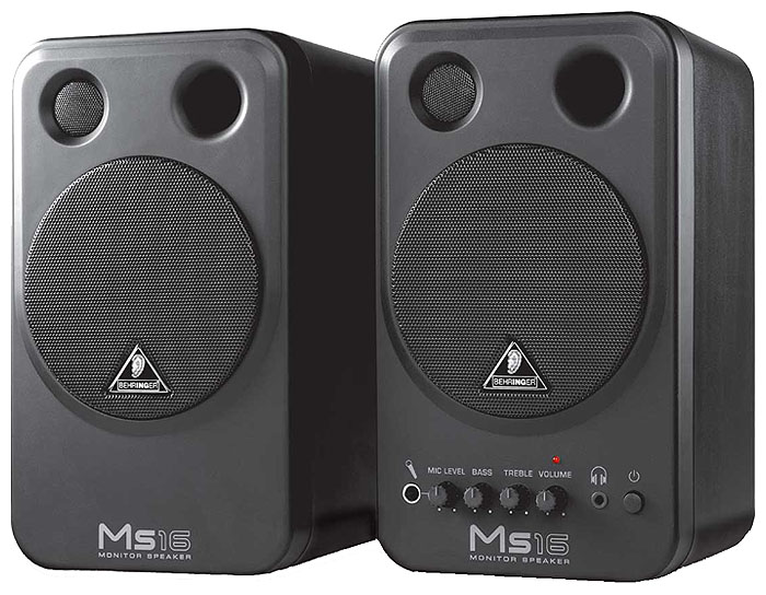 Акустические системы - BEHRINGER Monitor Speakers MS16