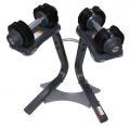 Грифы, диски, гантели - Barbell Набор гантелей 2 х 12,5кг. переменного веса на подставке
