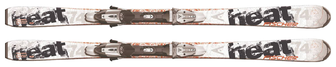 Горные лыжи - Fischer HEAT 74 RAILFLEX SP