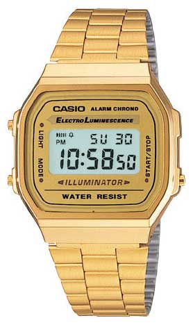 Наручные часы - Casio A-168WG-9