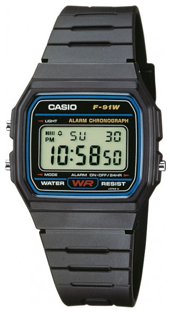 Наручные часы - Casio F-91W-1Y