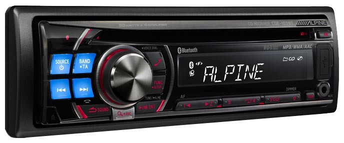 Автомагнитолы - Alpine CDE-103BT