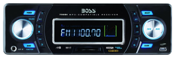 Автомагнитолы - Boss 865DBI