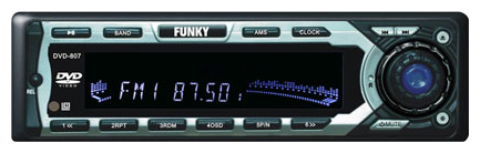 Автомагнитолы - Funky DVD-807
