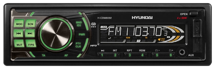Автомагнитолы - Hyundai H-CDM8092