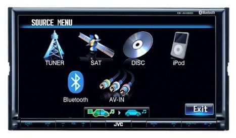 Автомагнитолы - JVC KW-AVX830
