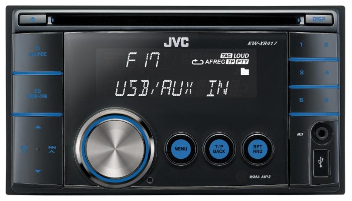 Автомагнитолы - JVC KW-XR417EE