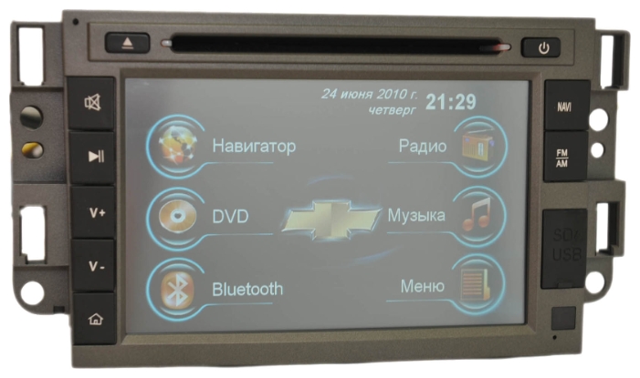 Автомагнитолы - MOTEVO Chevrolet Epica, Captiva, Aveo
