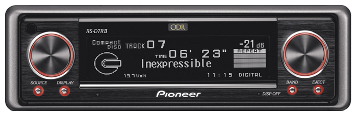 Автомагнитолы - Pioneer RS-D7RII