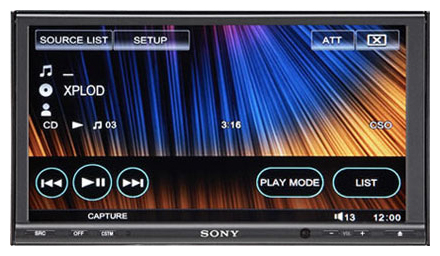 Автомагнитолы - Sony XAV-W1