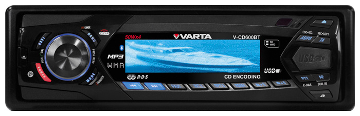 Автомагнитолы - Varta V-CD600BT