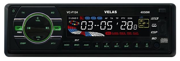 Автомагнитолы - VELAS VC-F124