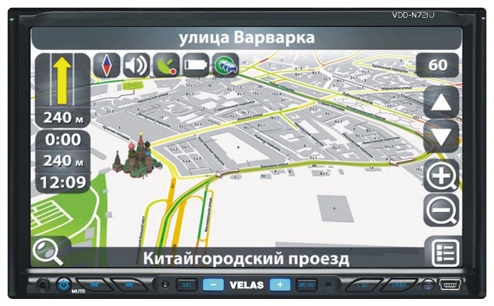 Автомагнитолы - VELAS VDD-N721U