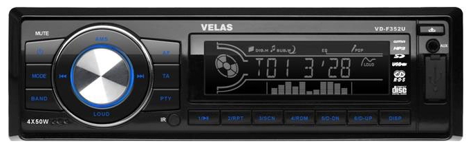 Автомагнитолы - VELAS VD-F352U
