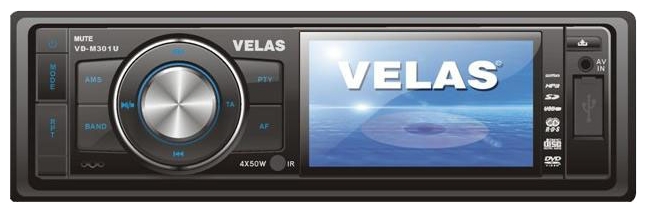 Автомагнитолы - VELAS VD-M301U