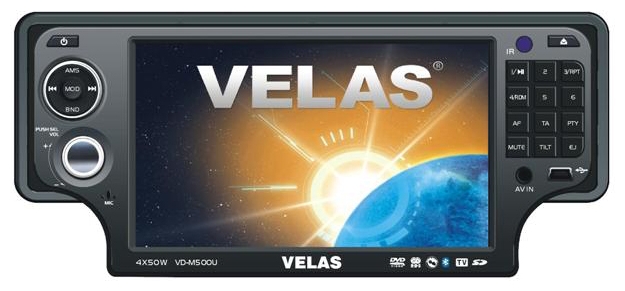 Автомагнитолы - VELAS VD-M500U