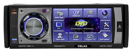 Автомагнитолы - VELAS VDM-M402TV