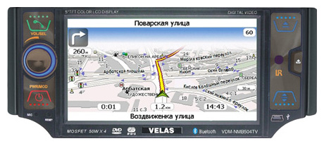 Автомагнитолы - VELAS VDM-NMB504TV