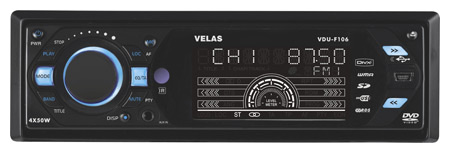 Автомагнитолы - VELAS VDU-F106
