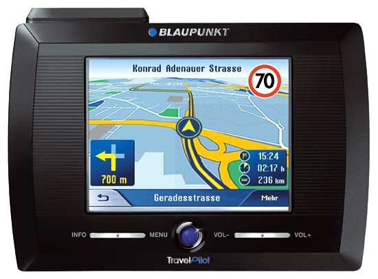 GPS-навигаторы - Blaupunkt TravelPilot Lucca