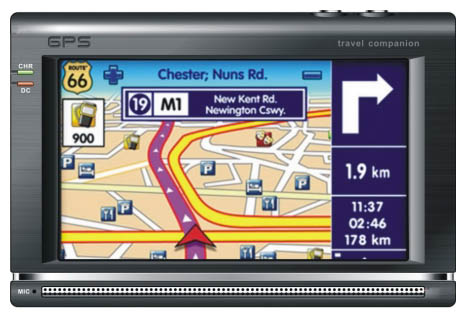 GPS-навигаторы - iSUN IA-4302