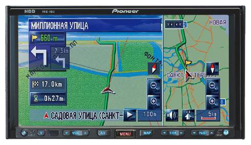 GPS-навигаторы - Pioneer AVIC-HD3