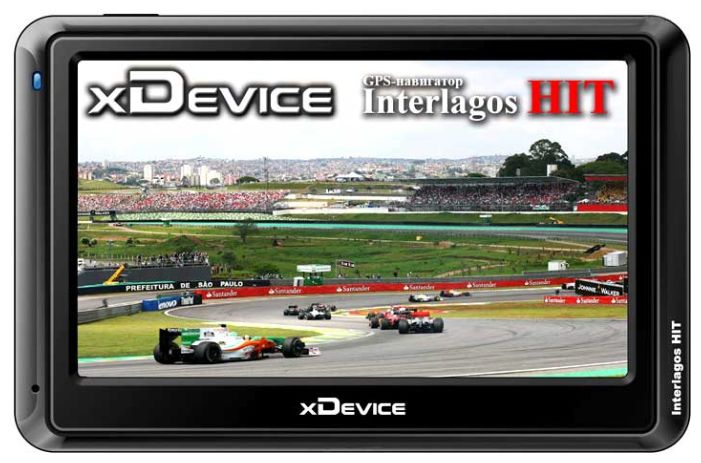 GPS-навигаторы - xDevice microMAP-Interlagos