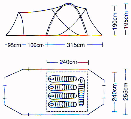 Campack Tent C-8601