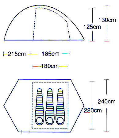 Campack Tent D-8011