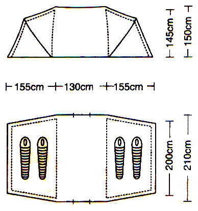 Campack Tent F-5402