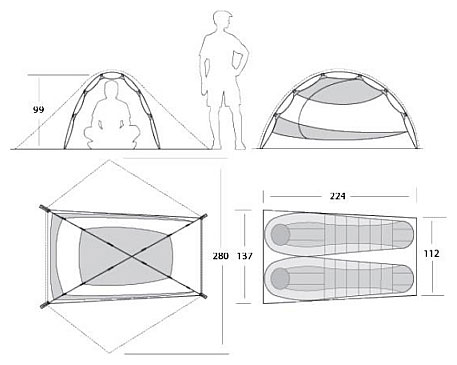Marmot Earlylight 2P