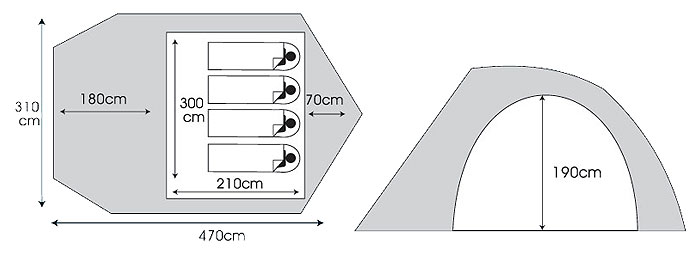 NORDWAY STAR DOME 4
