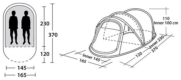 Outwell Fusion 200