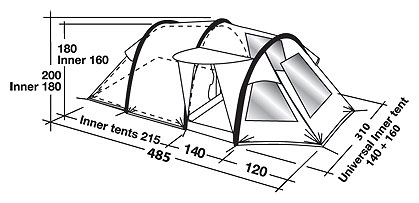 Outwell Nevada M