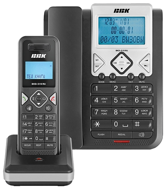Радиотелефоны - BBK BKD-519 RU