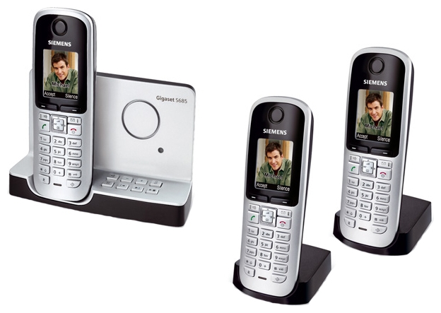 Радиотелефоны - Siemens Gigaset S685 Trio