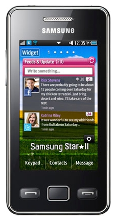 Телефоны GSM - Samsung Star II