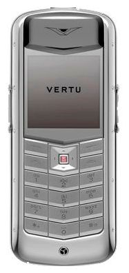 Телефоны GSM - Vertu Constellation Exotic Polished stainless steel amaranth ostrich skin
