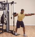 Со встроенными весами - Body-Solid Вертикальный троссовый тренажер